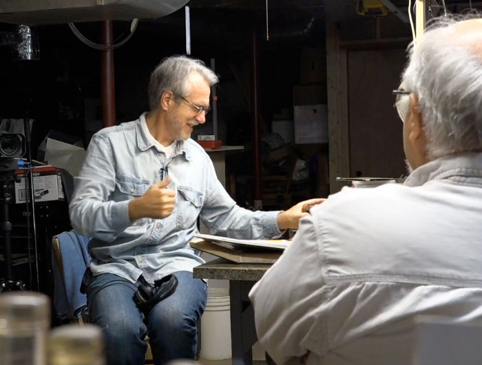 Jan with Craig Evans